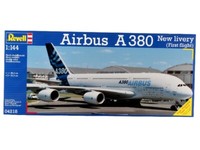 Airbus A380 New Livery (First Flight) 1:144 Kunststoff Modell Kit Revell