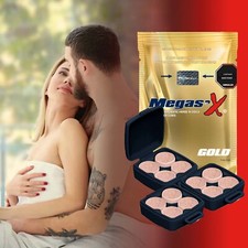 Megas'x Gold  - Extra Sex Power Supplement Pills Bed Powers For Men