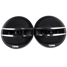 DS18 TX1S Soft Dome Ferrite Tweeters 1.38" VC 4 ohm w/ Crossovers 2 Speakers