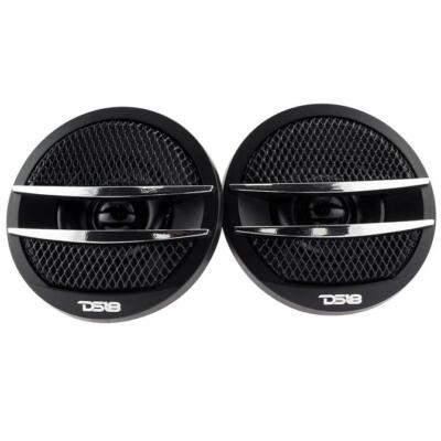 DS18 TX1S Soft Dome Ferrite Tweeters 1.38'' VC 4 ohm w/ Crossovers 2 Speakers