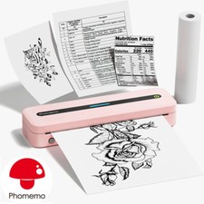 Phomemo M832 A4 Printer Portable Wireless Bluetooth Thermal Inkless Printer US