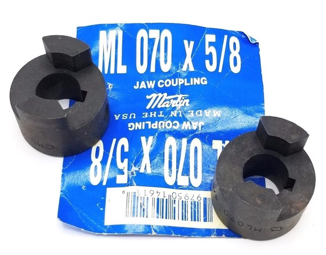 LOT OF 2 NEW MARTIN ML 070 X 5/8 JAW COUPLINGS eBay