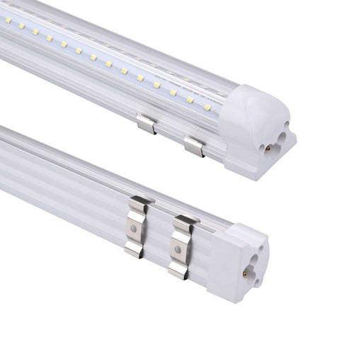 2FT 4FT 5FT 6FT 8FT 120W LED Shop light Fixture 6000K 8Foot LED Tube Light Bulbs - Picture 5 of 21