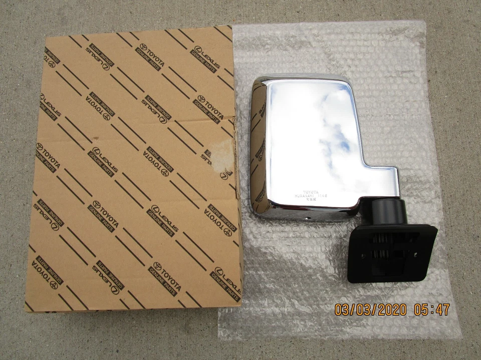 SE ADAPTA A: 88-90 TOYOTA LAND CRUISER BJ62 PASAJERO DELANTERO DERECHO ESPEJO RETROVISOR NUEVO Foto 2 de 4