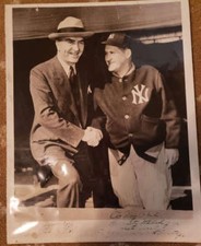 Joe Mccarthy Eddie Rickenbacker Jsa Coa Autograph 13x10 Photo  Hand Signed 