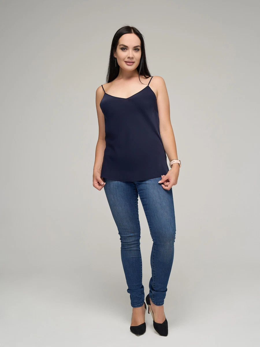 Navy blue t shirt cheap outfit women's