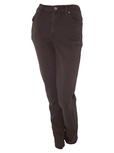 holiday pantalone jeans donna marrone made italy taglia it 42 w 28 m medium  | eBay