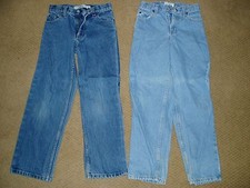 Boy's , lot of 2 , "BLUE DENIM JEANS" , size 12, Sonoma