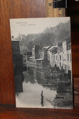 Tirage Albuminé Vintage Luxembourg Pfaffenthal - Format 11x16 Cm, Circa 1890, Original