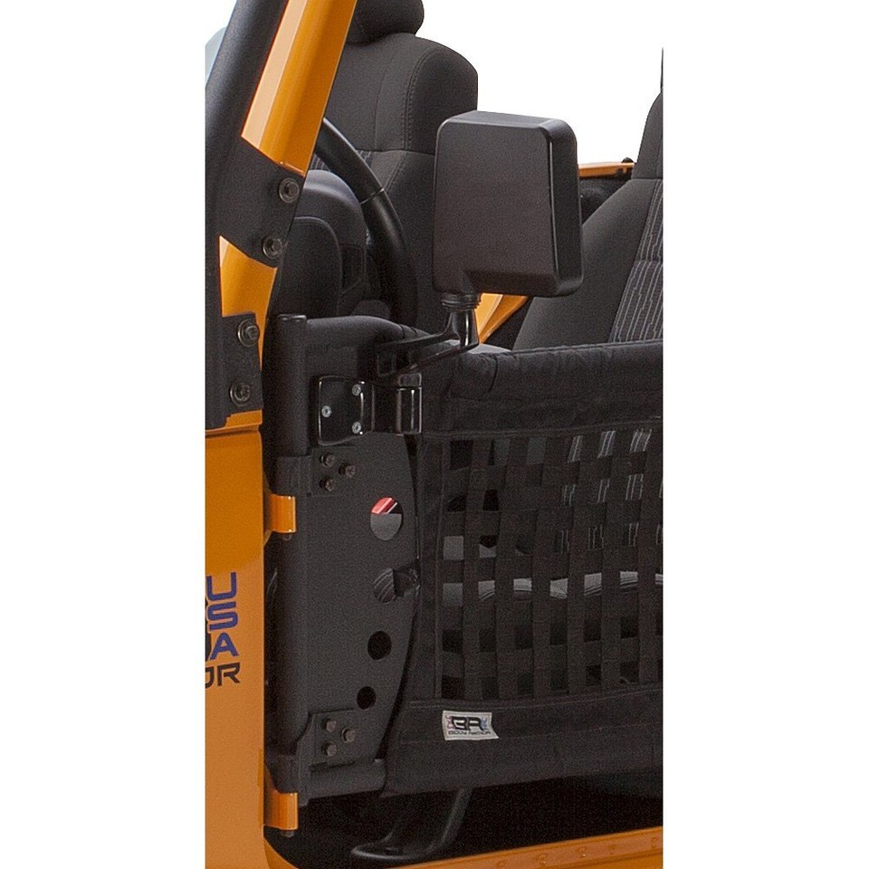 Body Armor 4x4 5126 Mirror Set Fits to Body Armor 4x4 Trail Doors