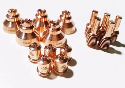 A2Z 5 pc Electrode 220669 + 5 Pc 220671 Nozzle + 5 PC 220674 Shield Fits Powermax 45