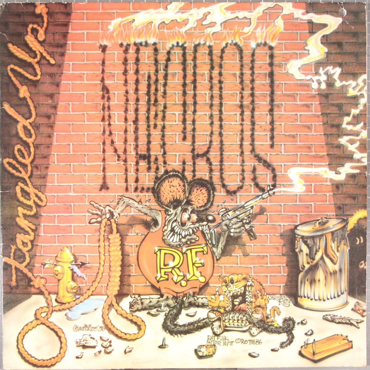 The Necros Tangled Up LP Restless 72203-1 | eBay