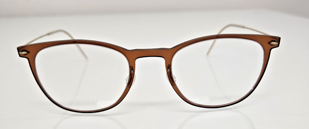 LINDBERG NOW MOD. 6529 COL. 2-GT BROWN- MATT GOLD TEMPLES