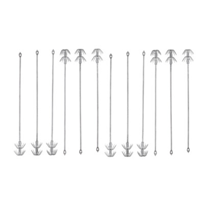 3x Edelstahl Leuchtender Tintenfisch Tintenfisch Octopus Angelköder Haken DIY