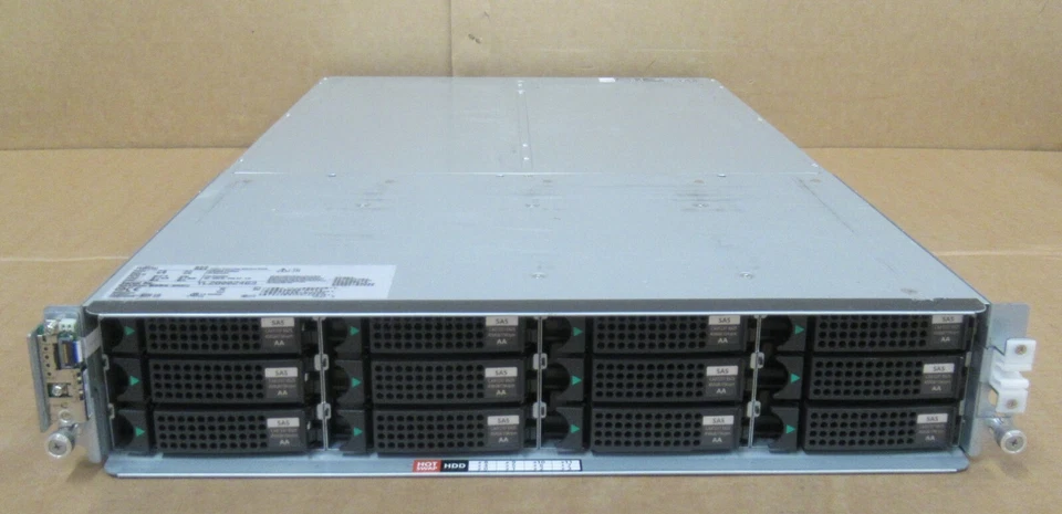 Fujitsu Eternus 12x 3.5" DX Expansion Unit Array 12x 450GB 15K SAS HDD ETLDE2AG - Image 2 of 4