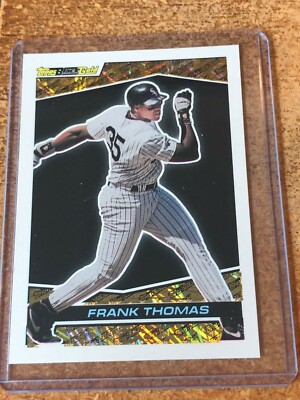 1993 Topps Black Gold Baseball # 42 Frank Thomas | eBay 1993 Topps Black Gold Baseball # 42 Frank Thomas | eBay