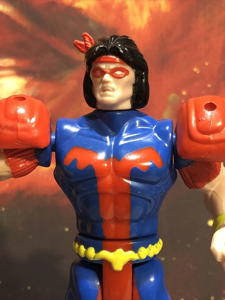 Kenner Toy Biz 1992 Action Figure X-Men Warpath Foto 2 de 4