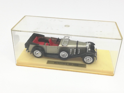 SOLIDO AGE D'OR- 137- MERCEDES SS Roadster ouvert gris