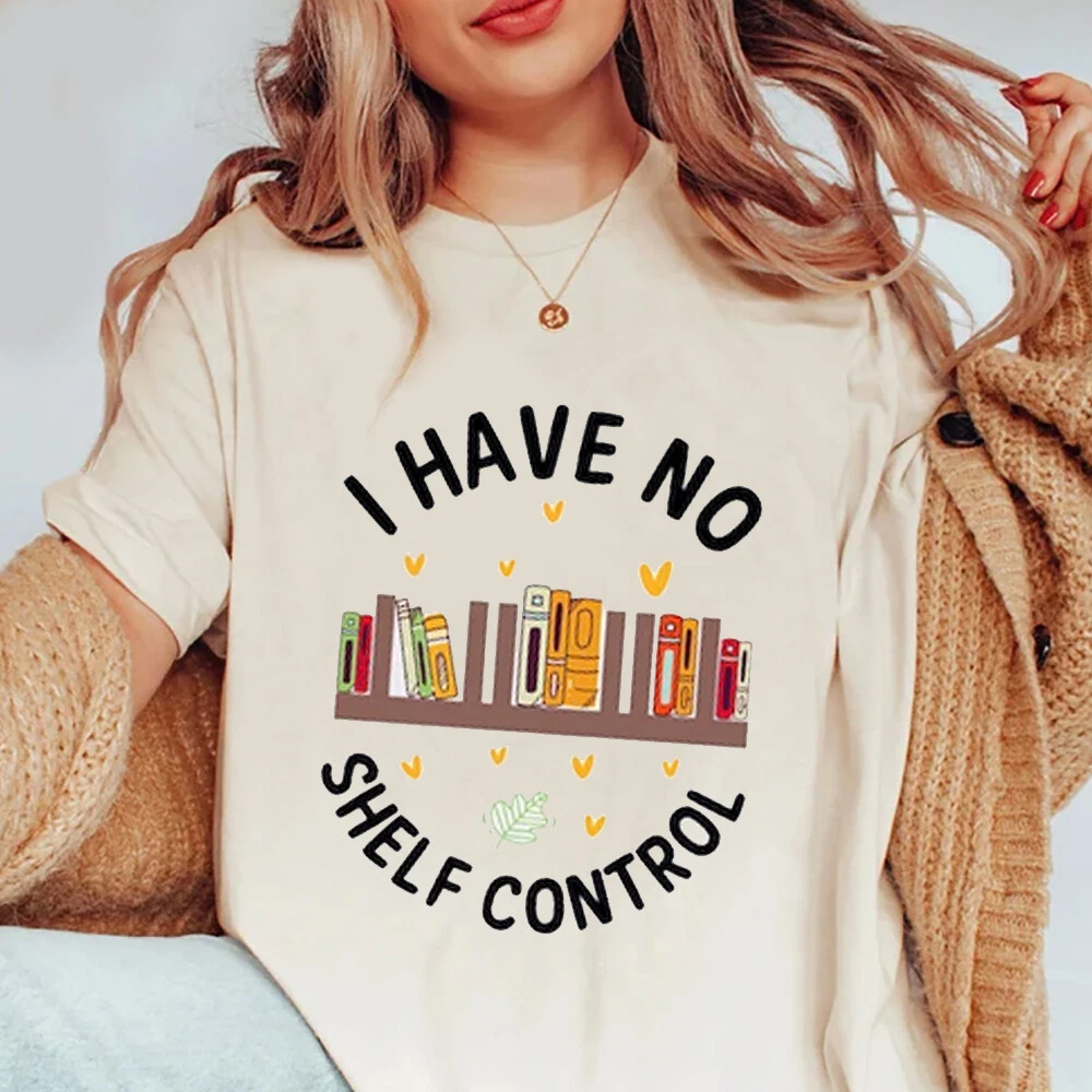 Bookish Printed Logo Cotton T-shirt
