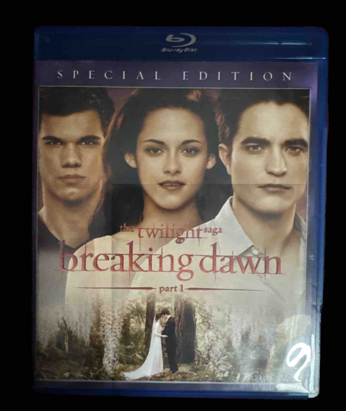 The Twilight Saga: Breaking Dawn, Part 1 (Blu-ray, 2011), FAST SHIPPING!