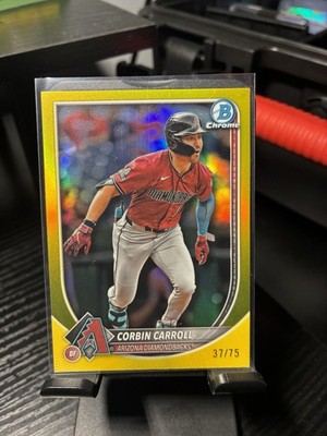 Topps Bowman Chrome 2024 Corbin Carroll Arizona Diamondbacks #85 37/75