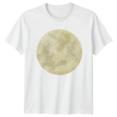 Vollmond T-Shirt Mondphasen Astronomie Geschenk für Sie und Ihn