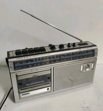 radio Vintage Philips D-7234 Radio FM SW MW LW • Radio Portatile Vintage 