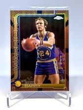 Rick Barry 2025-26 Topps Chrome Basketball Refractor #249