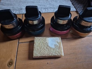 4 Lot Metallic Gliding Polish Used Not Dry With Clay Bar