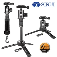Sirui Table Top Mini Tripod Ball Head Kit Aluminum/Magnesium Black 3T-35K
