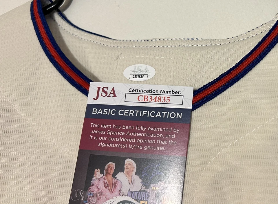 Billy Williams Signed National Baseball Hall Of Fame Jersey Autographed JSA COA - Image 4 of 4