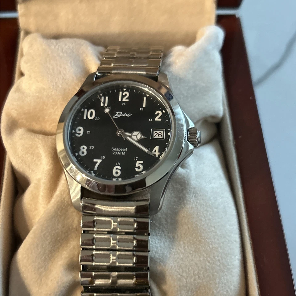 Reloj Belair Seapearl 20 ATM Hombre Acero Inoxidable - Cuarzo Suizo Foto 2 de 4