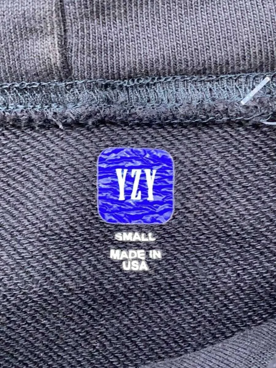 Felpa con cappuccio YEEZY GAP ENGINEERED BY BALENCIAGA grigia S usata