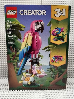 LEGO. CREATOR: Exotic Pink Parrot (31144). New. Sealed Box.