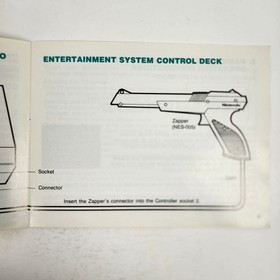 Barker Bill's Trick Shooting (Nintendo NES, 1990) cartucho y manual solamente