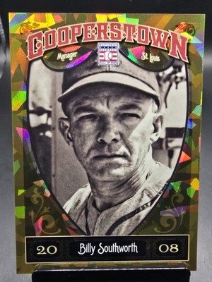 2013 Cooperstown Collection Gold Crystal Shard /299 Billy