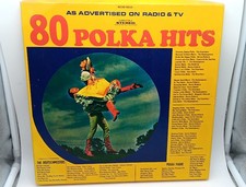 Vintage Polka Music LP Records.  80 Hits! Recar. RCS Deutschmeisters, The