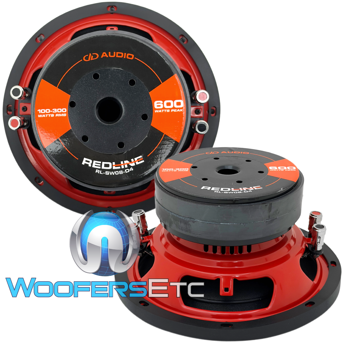 2) DD AUDIO SW08-D2 8