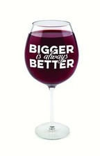 XL 750ml Wine Glass – Funny Novelty Gift for Wine Lovers, Oversized Party Glass