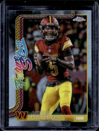 2025 Topps Chrome Jayden Daniels Refractor (RAW)