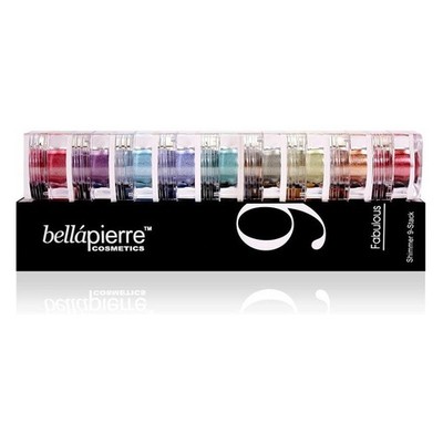 Bellapierre Mineral Shimmer Powder 9 Stack Multi Layer Makeup Pigment Set Beauty