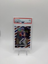 2024 JJ McCarthy Panini Prizm Red White Blue Rookie RC #400 PSA 9