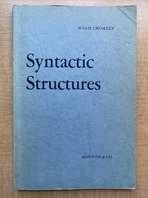 Syntactic Structures Noam Chomsky 6th Printing 1966 Mouton & Co PB 60s Classic