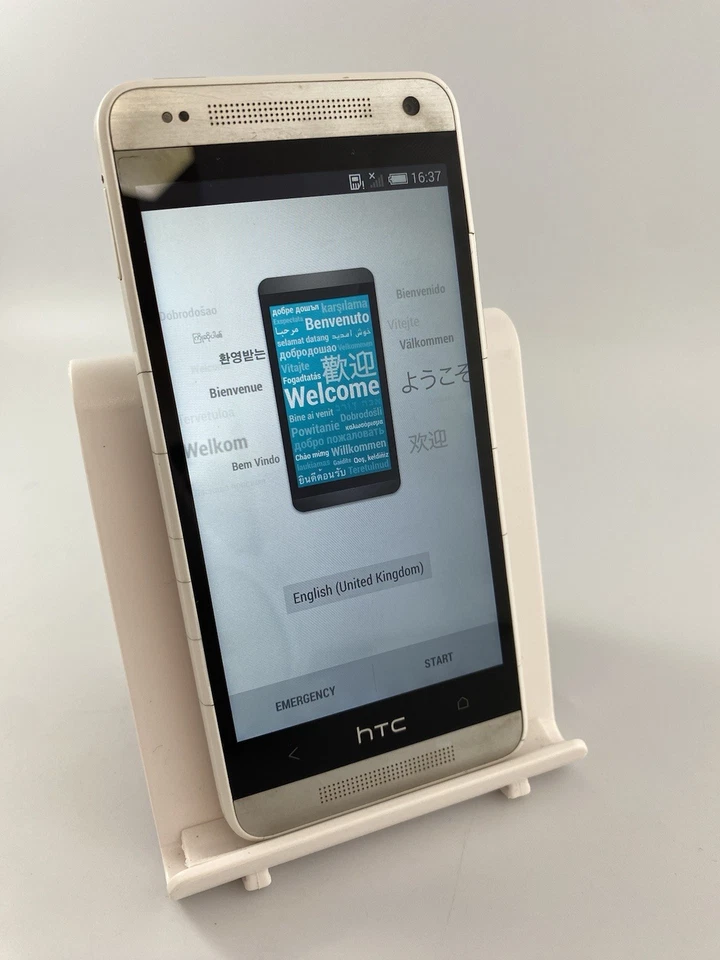 HTC One Mini silber entsperrt 16GB 4,3" 4MP Ultrapixel Android Smartphone - Bild 2 von 4