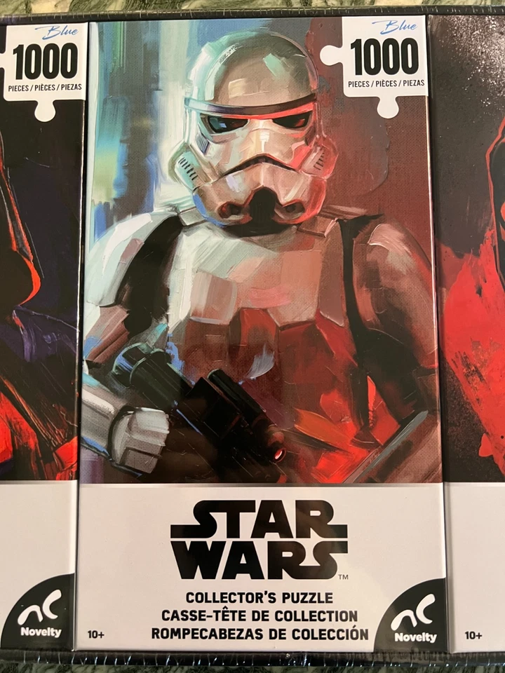 Star Wars 1000 Piezas Puzzles Pack de 4 Disney Novedad Coleccionistas Regalo Foto 3 de 4