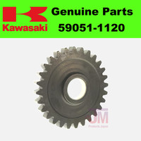 Kawasaki KLR250 KLX250R KLX300R Leerlauf Stirnrad Original 59051-1120 Neu
