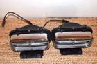 1969 FORD THUNDERBIRD FRONT PARKING LIGHT TURN SIGNAL LENS & HOUSINGS "MINT"