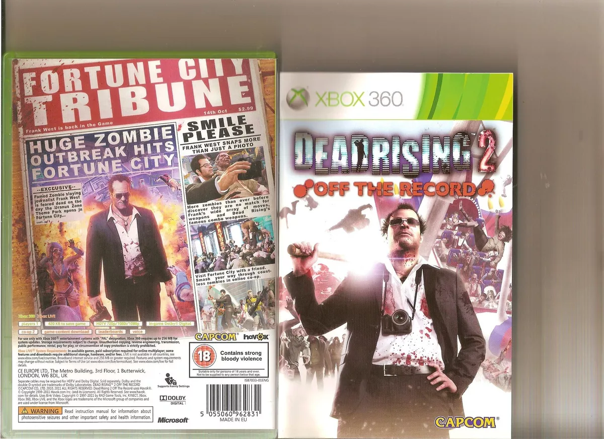 Dead Rising 2 Off the Record Xbox 360