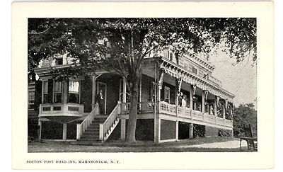 Post Road Inn Mamaroneck NY -BOSTON POST ROAD INN - Postcard | eBay
