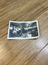 Antique World War 2 WWII Era Photograph Soldiers Uniform Military KG JD